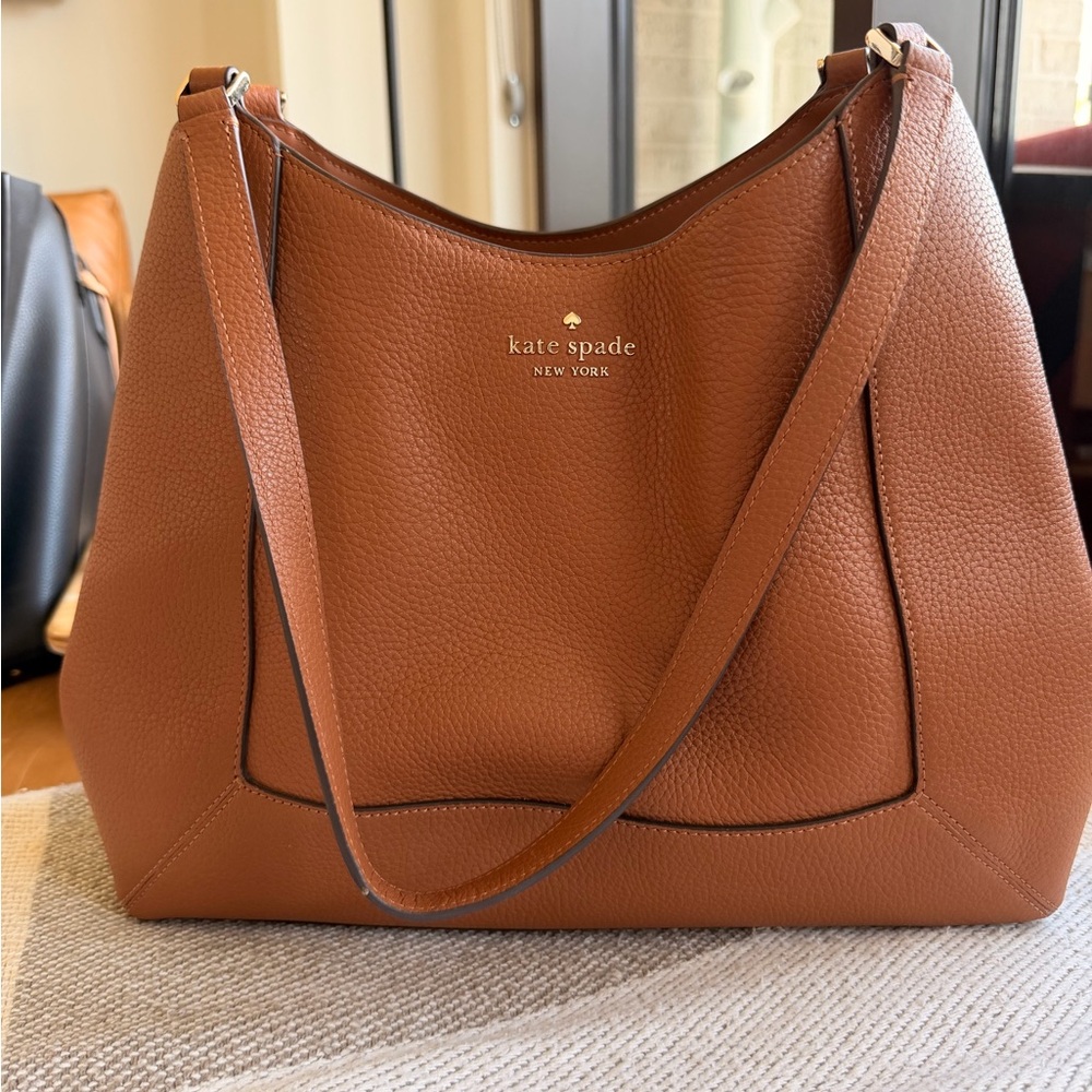 Kate Spade Tan Leather Shoulder Bag